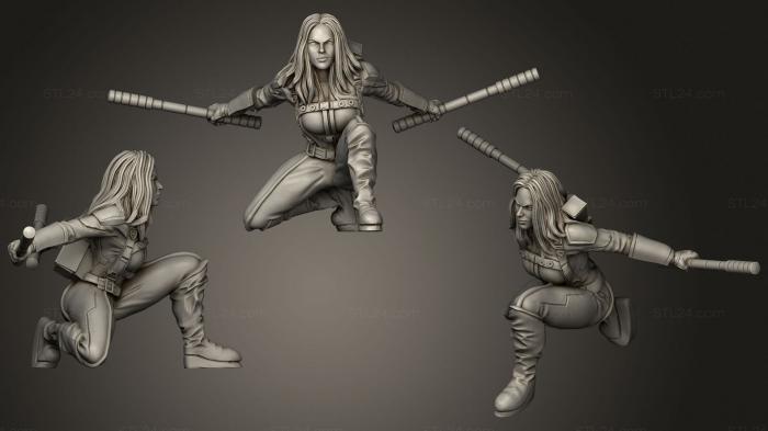 Military figurines (Mockingbird A, STKW_1503) 3D models for cnc