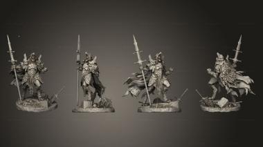 Military figurines Wolf of Calden 3d model