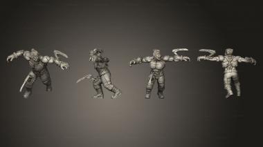 Military figurines WOLVERTOOTH PSYCHO EX SUPER SOLDIER 3d model
