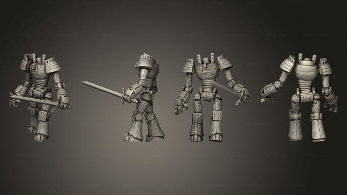 Military figurines (Wood Construct Sword Large, STKW_15068) 3D models for cnc