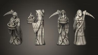 Military figurines World Forge Miniatures The Shadowdale Graveyard 3d model