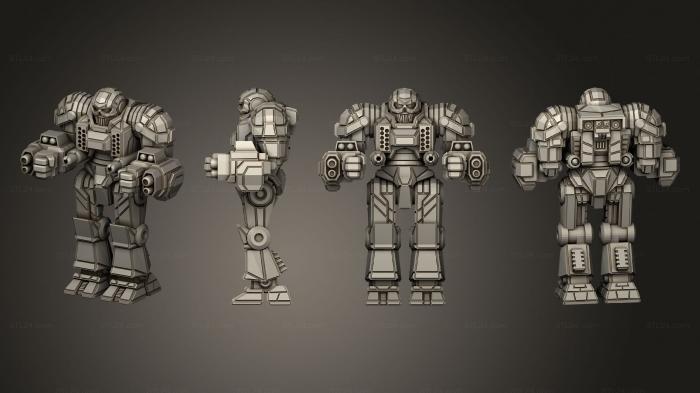 Military figurines (worldbearer 06, STKW_15113) 3D models for cnc