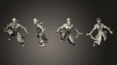 Military figurines Wracked Warrior Mask 01 3d model