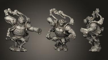 Military figurines Monkey D Luffy 3d model