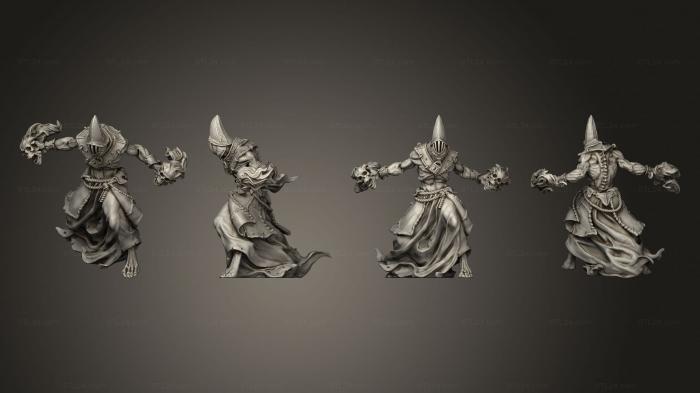 Military figurines (Wraith, STKW_15124) 3D models for cnc