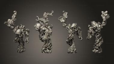 Military figurines Wraiths 2 3d model