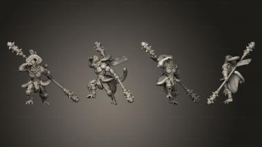 Military figurines Wukong Journey to the West Cloud Rider Wukong 3d model