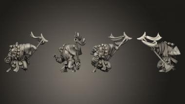 Military figurines Wukong Journey to the West Sha Wujing 3d model