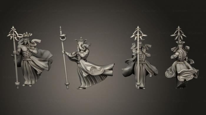 Military figurines (Wukong Journey to the West Tripitaka scale, STKW_15140) 3D models for cnc