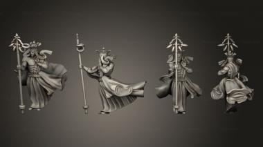 Military figurines Wukong Journey to the West Tripitaka scale 3d model