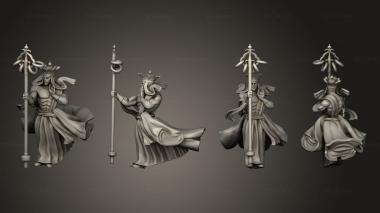 Military figurines Wukong Journey to the West Tripitaka 3d model