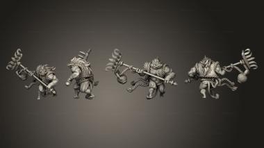 Military figurines Wukong Journey to the West Zhu Bajie Pose 1 3d model