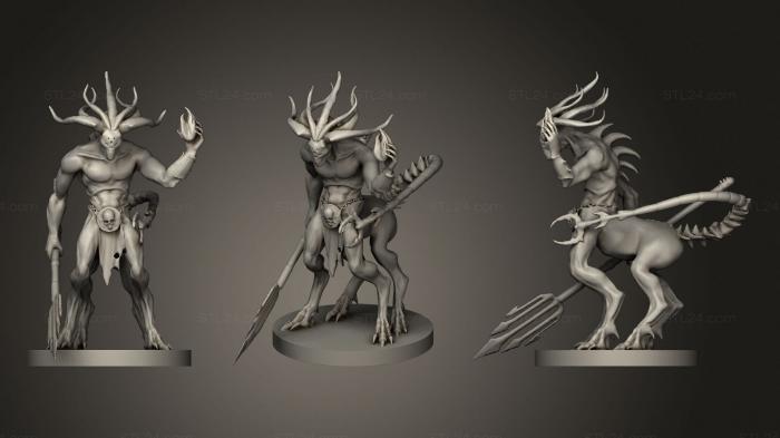 Military figurines (Monster  Prime Demon, STKW_1515) 3D models for cnc
