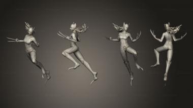 Military figurines X23 F2 05 3d model