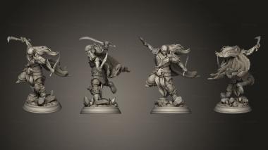 Military figurines Xandir 2 3d model