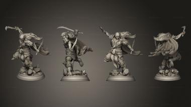 Military figurines Xandir v 3 3d model