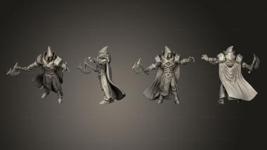 Military figurines Xenogos Pose 02 Hooded Axe 3d model