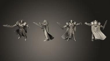 Military figurines Xenogos Pose 02 Sword 3d model