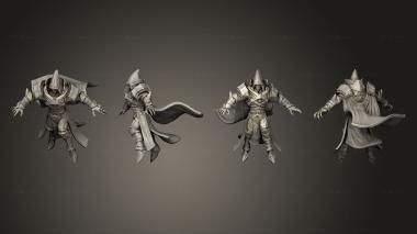 Military figurines Xenogos Pose 03 Hooded 3d model