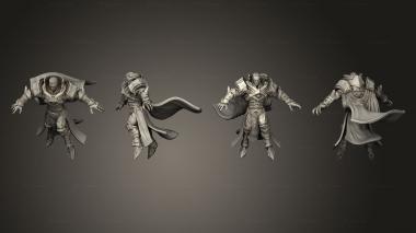 Military figurines Xenogos Pose 03 3d model