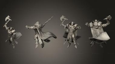 Military figurines Xenogos Pose 04 Axe 3d model