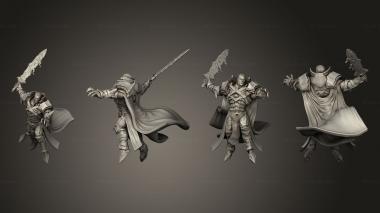 Military figurines Xenogos Pose 04 Sword 3d model