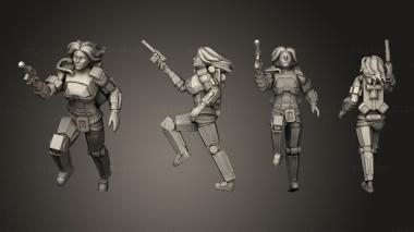 Military figurines Xmas Advent Ancient Mandarin Shade 3d model