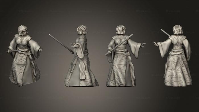 Military figurines (Xmas Advent Blinded Dark Master Unmasked Detailed ZTL, STKW_15189) 3D models for cnc