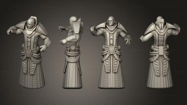 Military figurines Xmas Advent Inquisitor 2 3d model