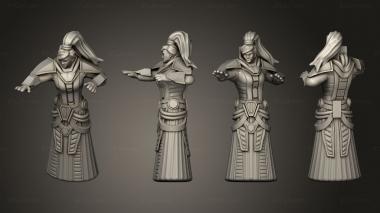 Military figurines Xmas Advent Inquisitor 4 3d model