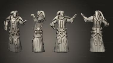 Military figurines Xmas Advent Inquisitor 6 3d model