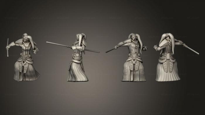 Military figurines (Xmas Advent Inquisitor 7, STKW_15199) 3D models for cnc