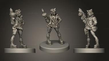 Military figurines Mouse standing figure 3d model