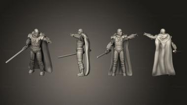 Military figurines Xmas Advent Malgus 3d model