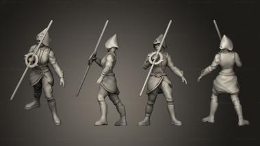 Military figurines Xmas Advent Seven 3d model