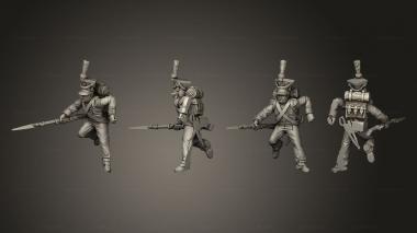 Military figurines XW Cantiniere 04 3d model