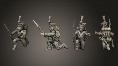 Military figurines XW Cantiniere 05 3d model