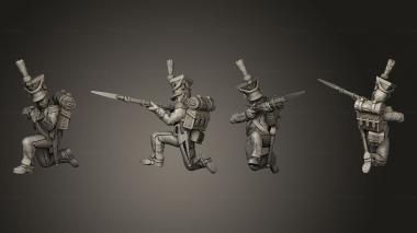 Military figurines XW Cantiniere 07 3d model
