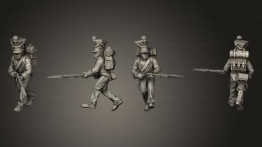Military figurines XW Command Drummer 14 3d model
