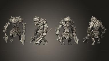 Military figurines Yeti 2 3d model