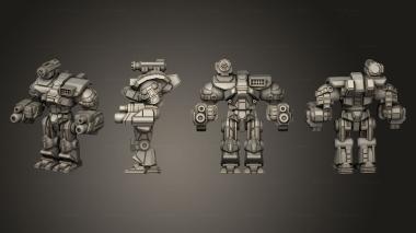 Military figurines Ymir Static 3d model