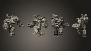 Military figurines Ymir stomp 3d model