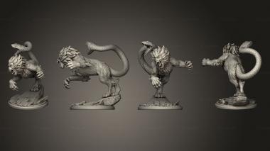 Military figurines Yokai Encounter NUE 3d model