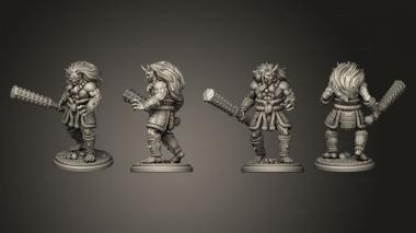 Military figurines Yokai Encounter ONI 3d model