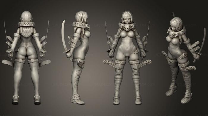 Military figurines (Mystery Avoidance, STKW_1527) 3D models for cnc