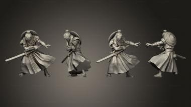 Military figurines Yokai Zatoichi 3d model