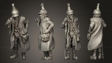 Military figurines Yorkey Radskull  02 3d model