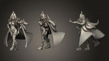 Military figurines Naga the Serpent Slayers 3d model