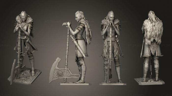 Military figurines (Yxxa, STKW_15291) 3D models for cnc