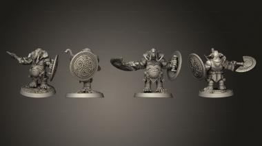 Military figurines Zaarik Tophowl 3d model
